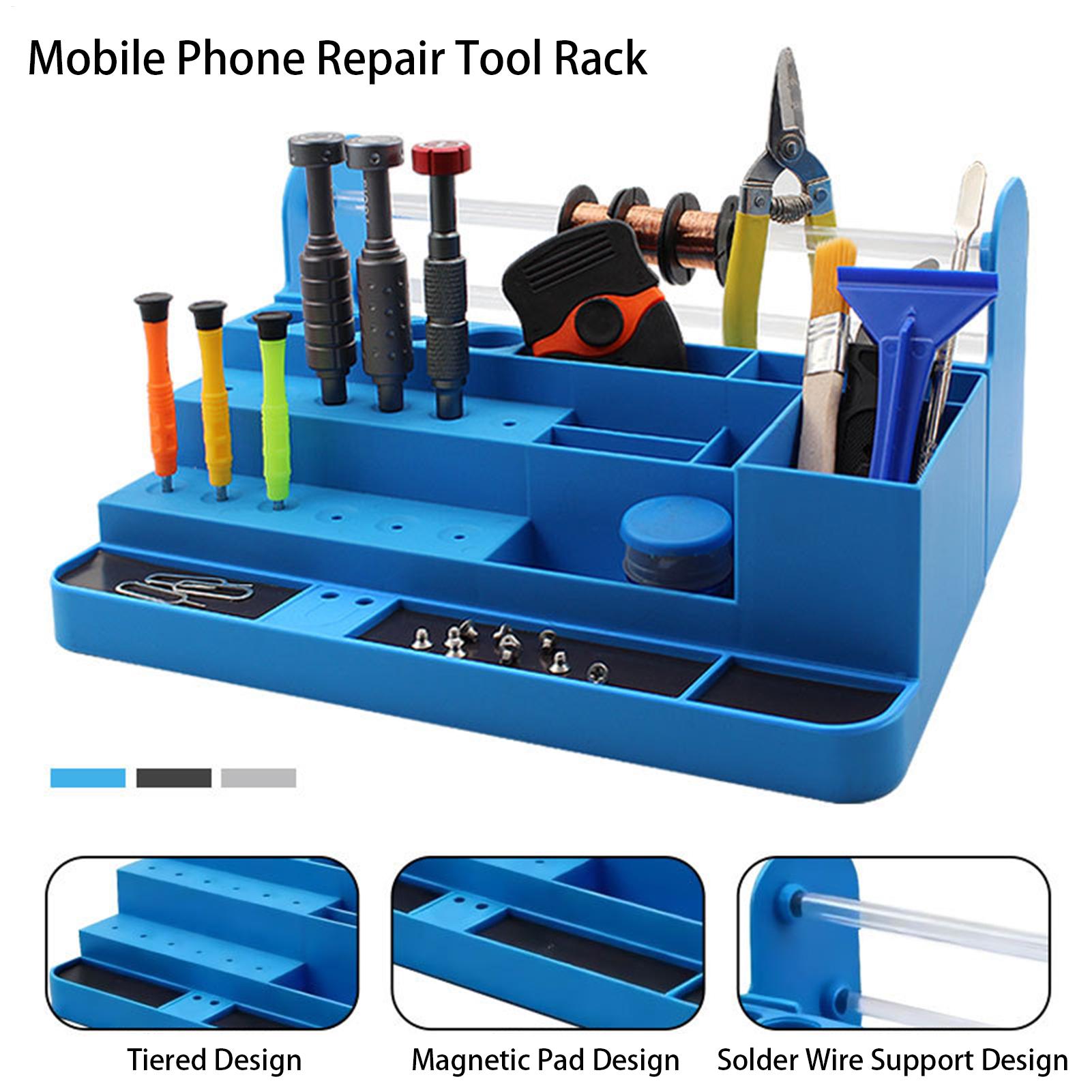 Heavy-Duty Desktop Storage Ele - Electronics Repair Shop recensione e prezzo