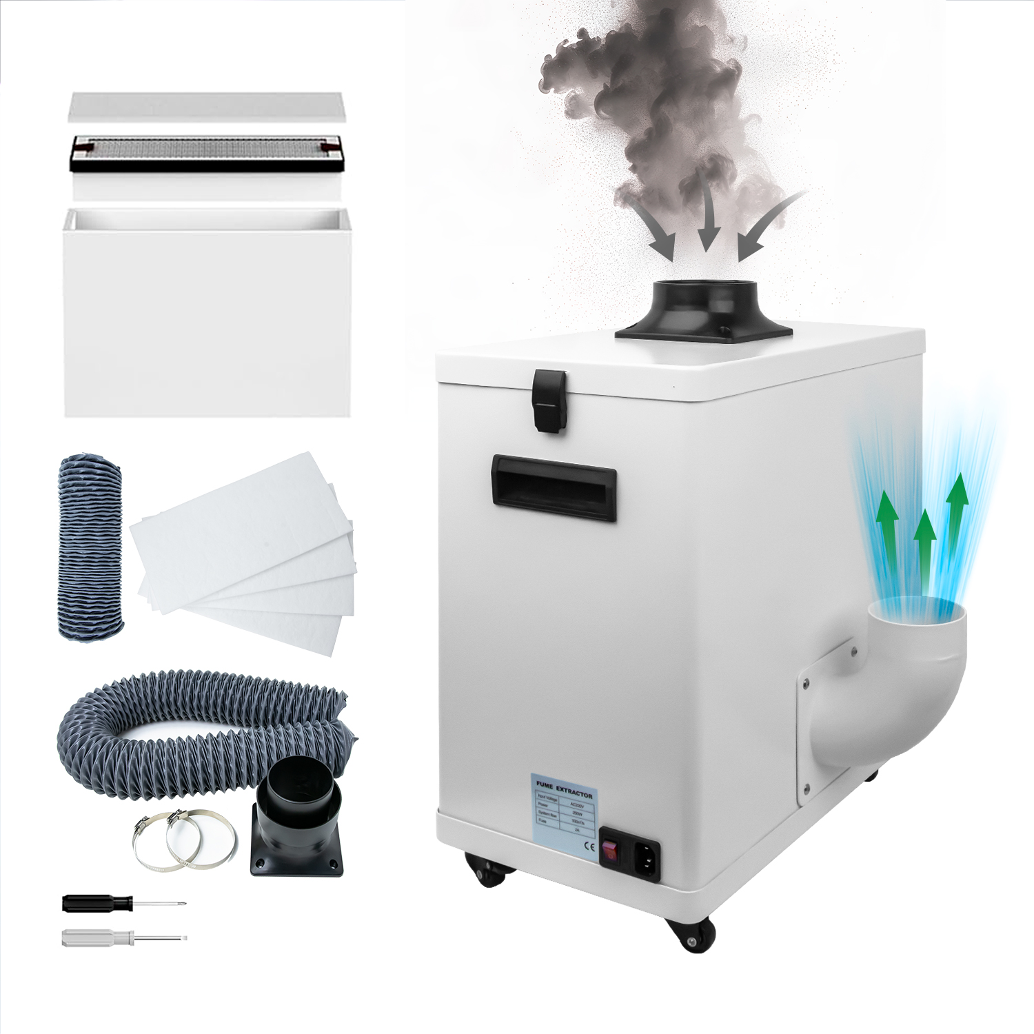 Laser Smoke Purifier FES200L M - Electronics Repair Shop recensione e prezzo