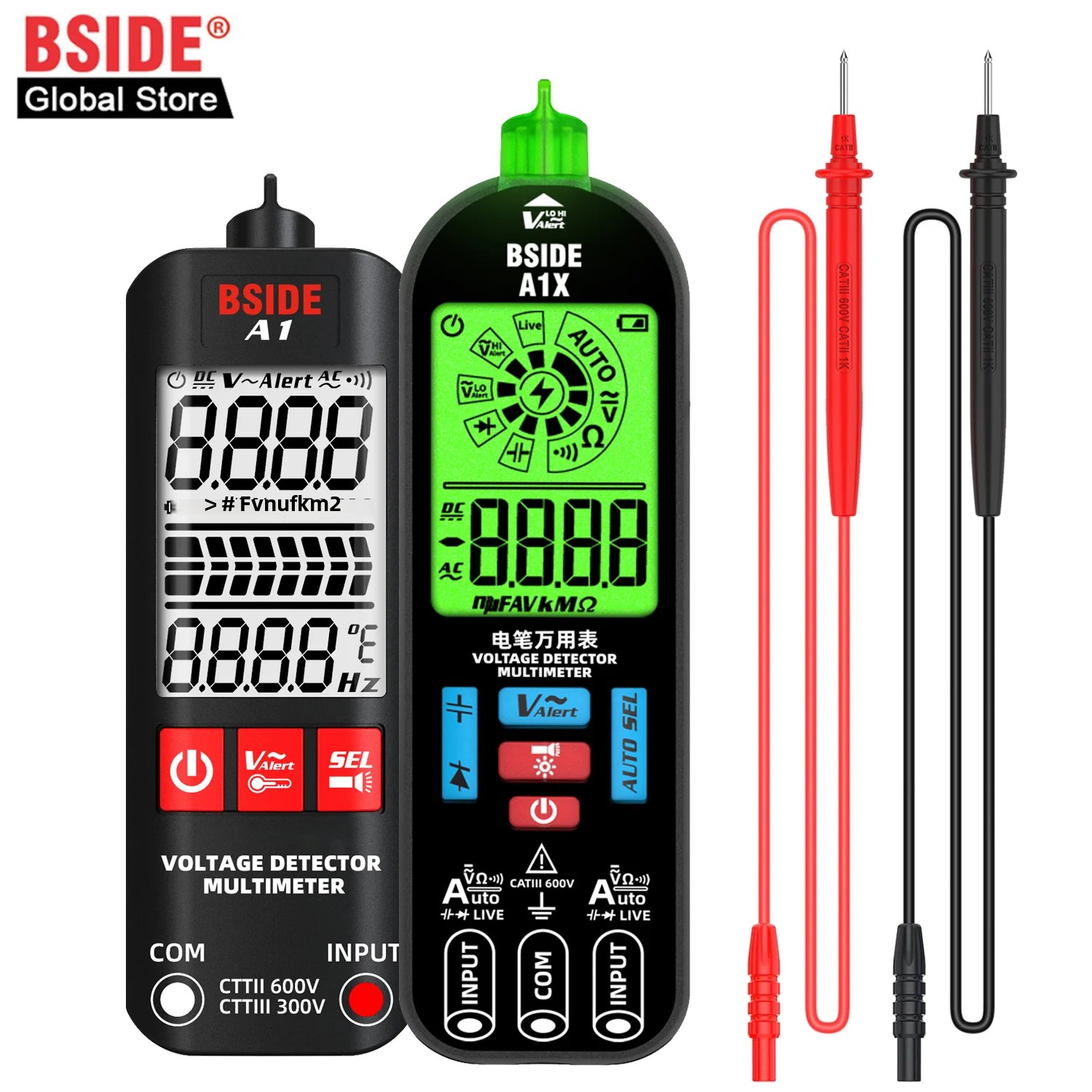 BSIDE A1/A1X Smart Digital Mul - Usb Ammeter Tester recensione e prezzo