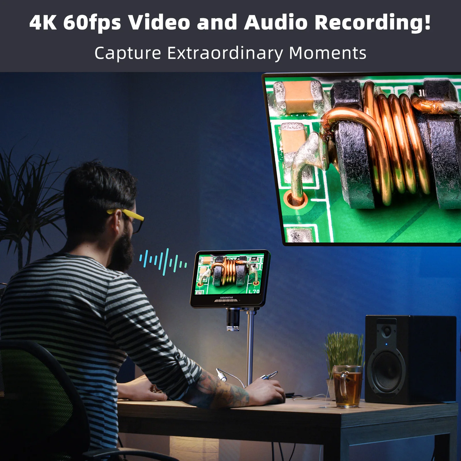 Andonstar AD210S-Pro 4K 60FPS  - Electronic Repair recensione e prezzo