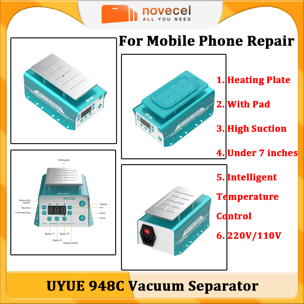 UYUE 948C LCD Screen Vacuum Se - Screen Separator Machine recensione e prezzo
