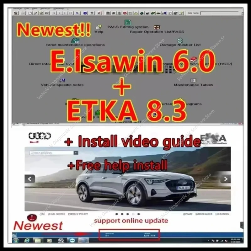 2026 Hot elsawin 6.0 with etka - Electronics Repair Parts recensione e prezzo