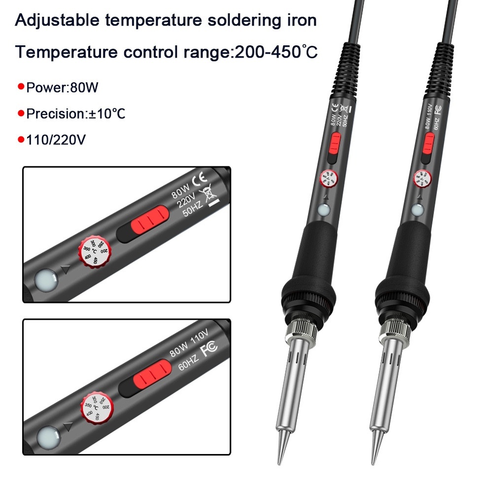 80W Soldering Iron Kit With Sw - Electronics Repair Shop recensione e prezzo