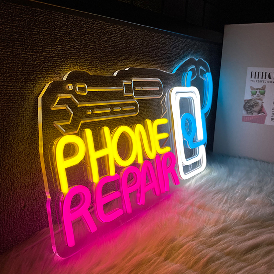 Phone Repair Neon Sign For Wal - Electronics Repair Shop recensione e prezzo