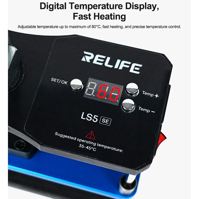 RELIFE LS5 SE Heating and Hold - Screen Separator Machine recensione e prezzo