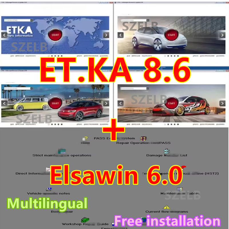 Newest ET KA 8.6+Elsawin 6.0Fo - Electronics Repair Parts recensione e prezzo